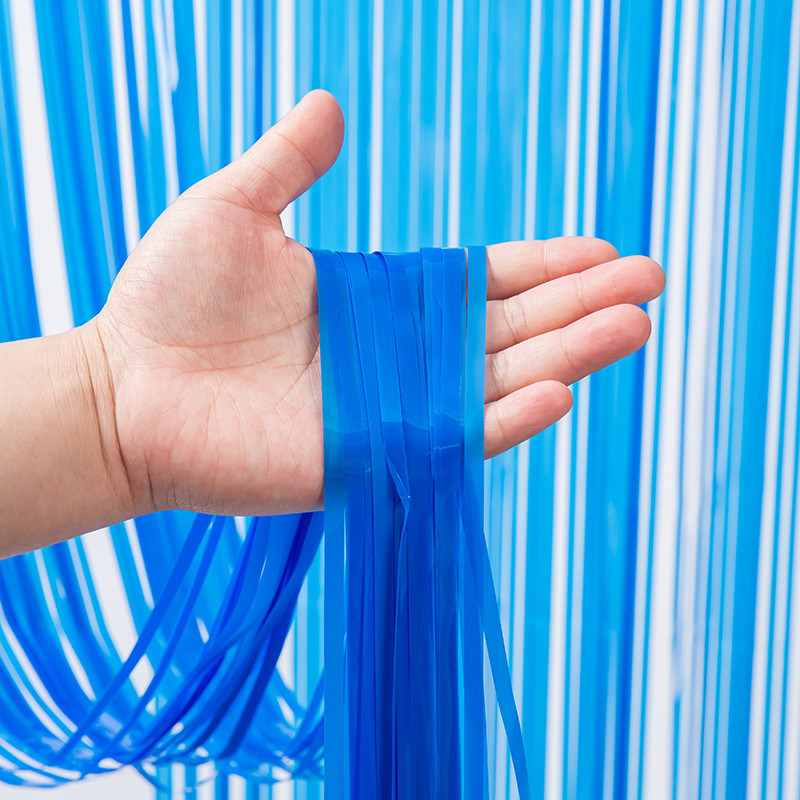 1*2 Meters Blue Fringe Backdrop 100cm 200cm Colorful Fringe Backdrop For Wedding Party