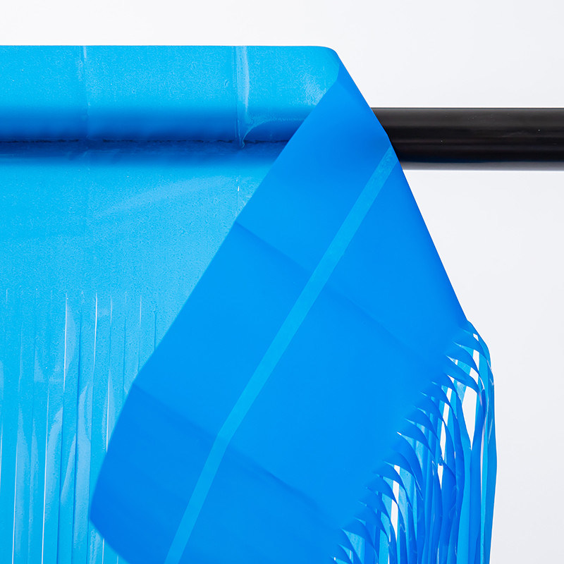 1*2 Meters Blue Fringe Backdrop 100cm 200cm Colorful Fringe Backdrop For Wedding Party