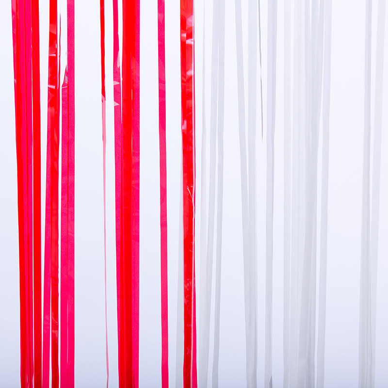 Red Foil Curtain Colorful Fringe Backdrop 1x2m Tinsel Curtain Backdrop